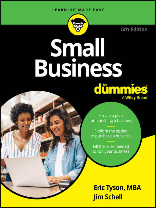 Title details for Small Business For Dummies by Eric Tyson - Wait list